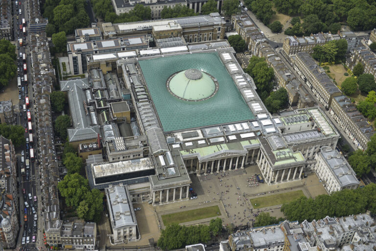 Image 2 Aerial image of the BM © The Trustees of the British Museum