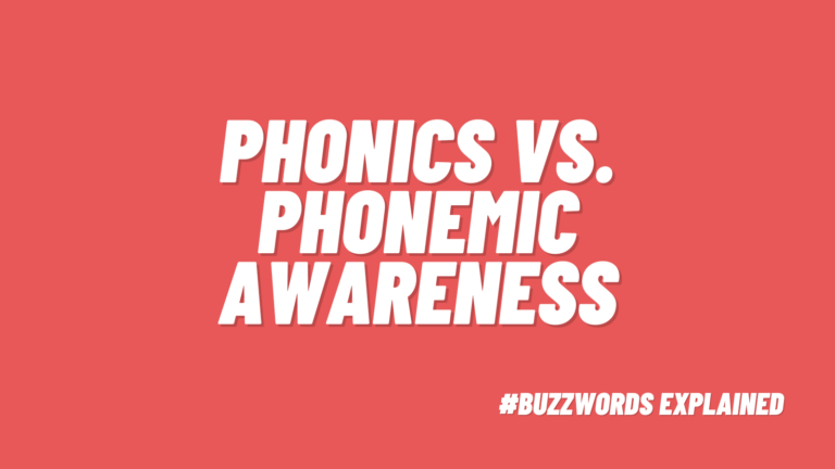 phonics vs phonemic awareness