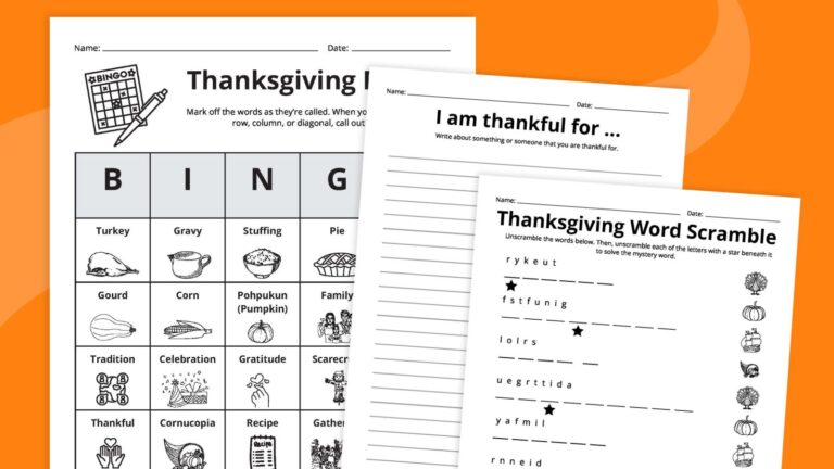 thanksgiving worksheets feature v3