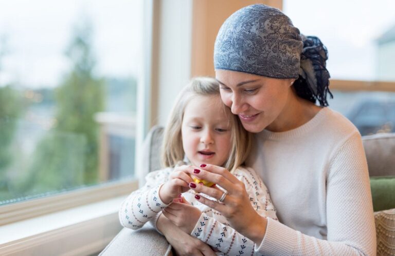 young breast cancer patient