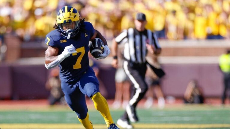 donovan edwards michigan getty images