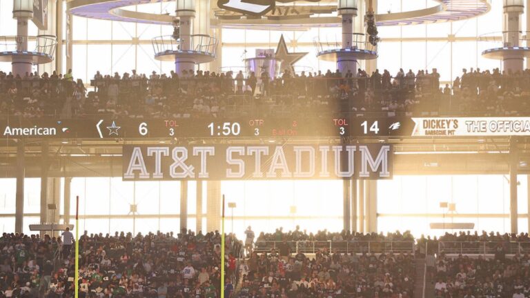 getty dallas cowboys att stadium sun