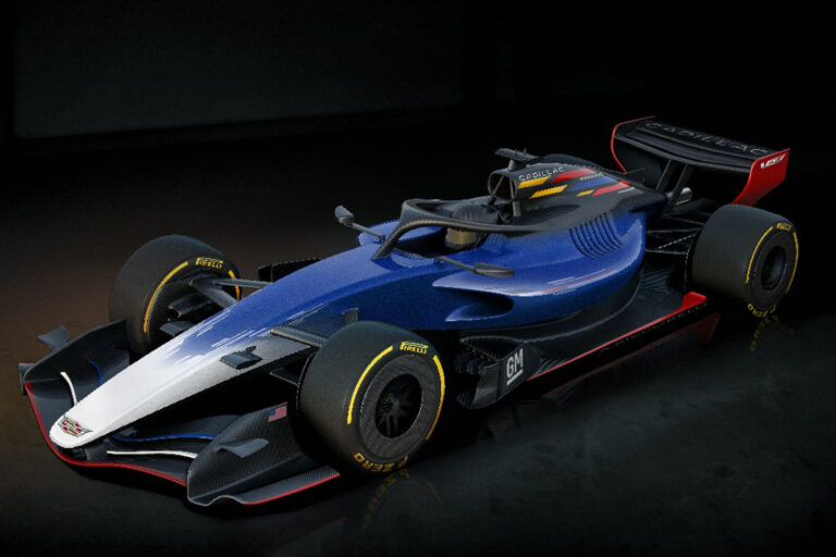 cadillac f1 car