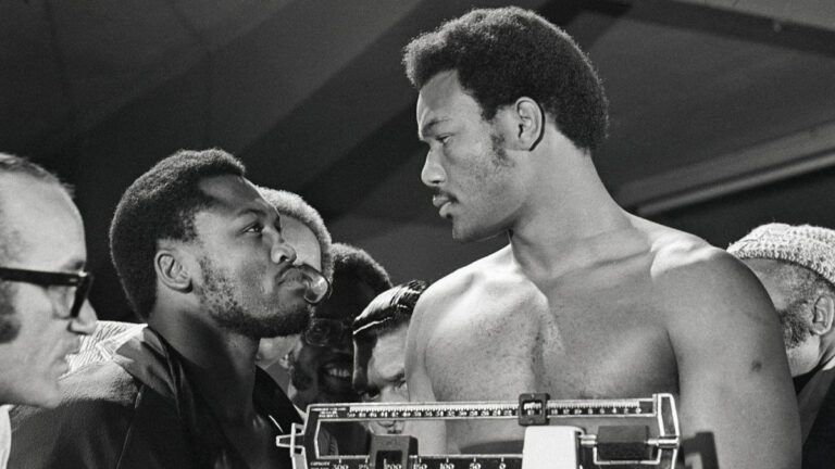 joe frazier george foreman