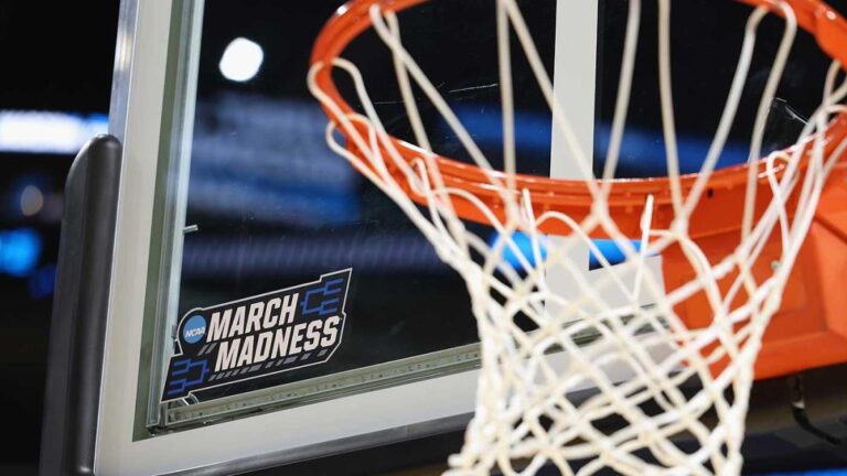 march madness logo glass basket 2024 g