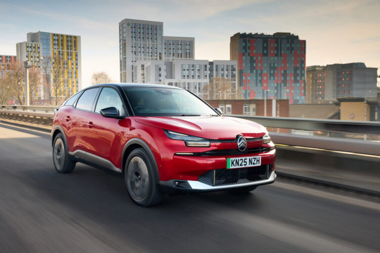 01 citroen e c4 2025 review front driving
