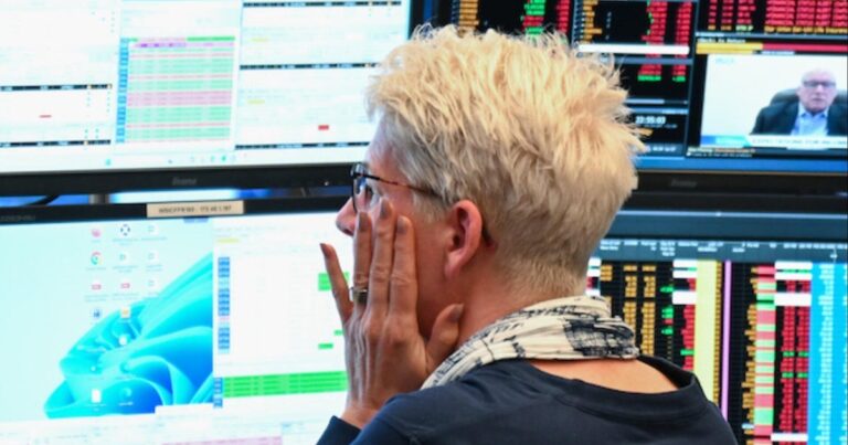 cbsn fusion global stock markets fall as china announces retaliatory tariffs after trumps latest moves thumbnail