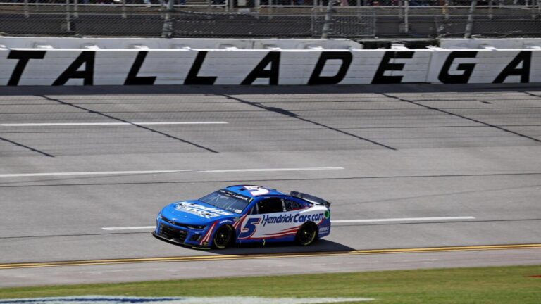 kyle larson talladega cbs imagn