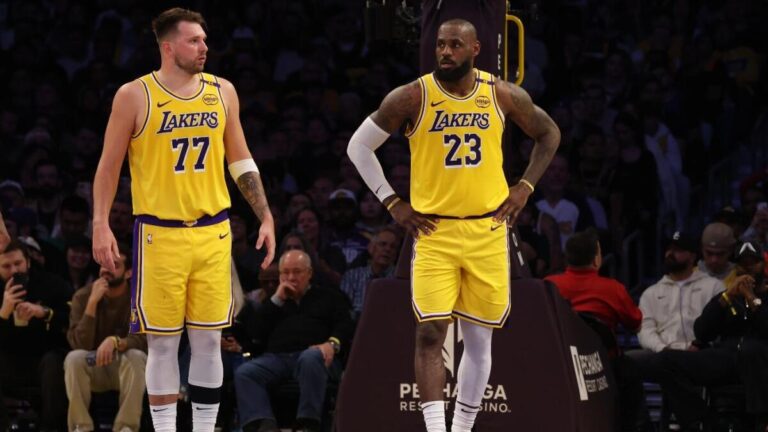 luka doncic lebron james imagn cbs