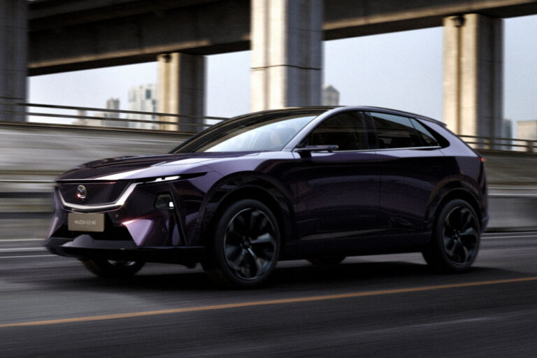 mazda ez 60 front quarter tracking