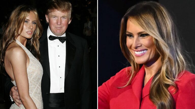 melania trump split