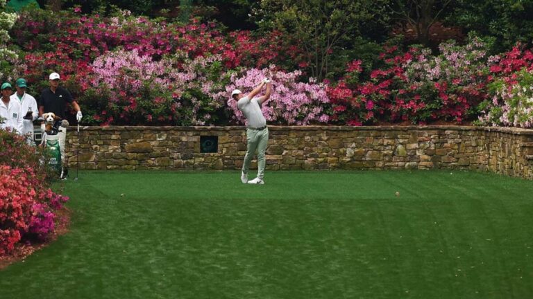 rory mcilroy 13th tee masters 2024 g