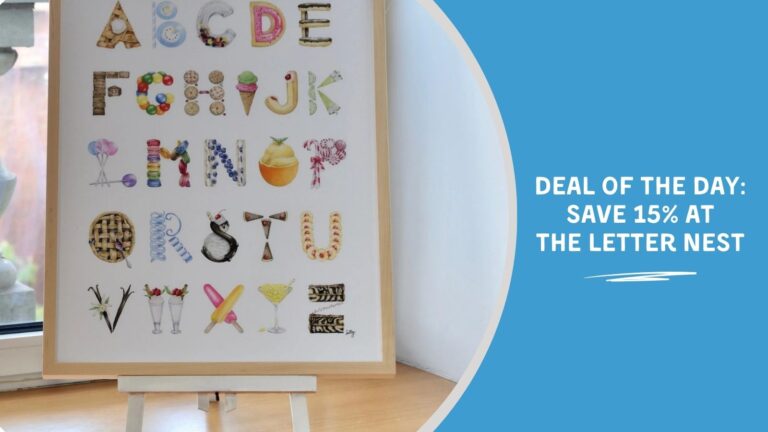 Deal of the Day Save 15 at The Letter Nest 1