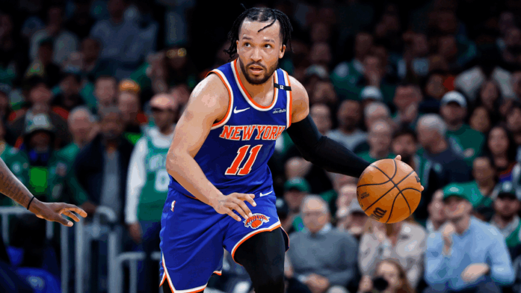 brunson dribbles getty