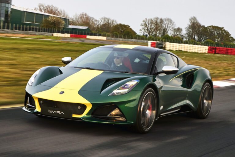 lotus emira clark edition front quarter tracking