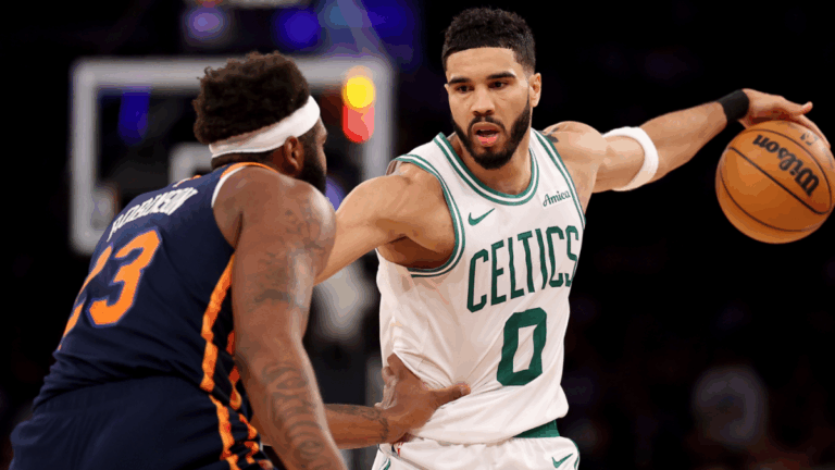 tatum celtics knicks getty